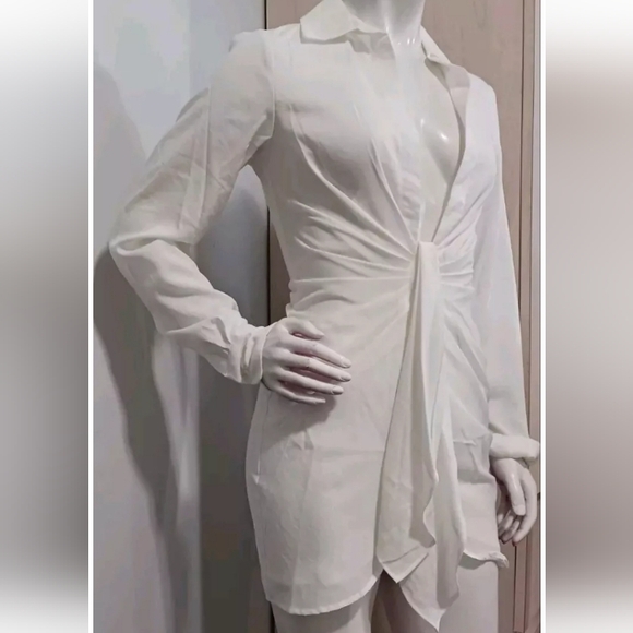 Choosy White Dress Size 0. - Picture 10 of 10